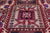 Grey 4' 2" X 9' 8" Runner Vintage Persian Hand-Knotted Wool Rug - Q25121