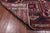 Grey 4' 2" X 9' 8" Runner Vintage Persian Hand-Knotted Wool Rug - Q25121