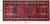 Navy Blue 4' 7" X 10' 5" Vintage Persian Handmade Wool Runner Rug - Q25122