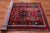 Navy Blue 4' 7" X 10' 5" Vintage Persian Handmade Wool Runner Rug - Q25122