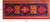 Navy Blue 4' 4" X 10' 8" Runner Vintage Persian Handmade Wool Rug - Q25125