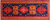 Navy Blue 4' 4" X 10' 8" Runner Vintage Persian Handmade Wool Rug - Q25125