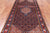 Navy Blue 4' 9" X 9' 3" Vintage Persian Handmade Wool Rug - Q25129
