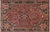 Rust 5' 0" X 7' 11" Vintage Persian Shiraz Handmade Wool On Wool Rug - Q25132