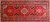 Red 4' 7" X 10' 10" Vintage Persian Handmade Wool Rug - Q25135