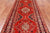 Red 4' 7" X 10' 10" Vintage Persian Handmade Wool Rug - Q25135