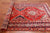 Red 4' 7" X 10' 10" Vintage Persian Handmade Wool Rug - Q25135