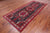 Grey 4' 4" X 10' 3" Runner Vintage Persian Hand-Knotted Wool Rug - Q25136