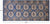 Blue 4' 1" X 9' 6" Runner Super Turkmen Ersari Hand Knotted Wool Rug - Q25140