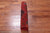 Red 3' 5" X 13' 6" Runner Vintage Persian Handmade Wool Rug - Q25149