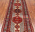 Brown 3' 3" X 9' 8" Vintage Persian Hand-Knotted Wool Runner Rug - Q25152