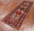 Brown 3' 3" X 9' 8" Vintage Persian Hand-Knotted Wool Runner Rug - Q25152