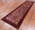 Grey 3' 0" X 11' 5" Runner Vintage Persian Handmade Wool Rug - Q25153