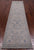 Ivory 2' 7" X 11' 4" Turkish Oushak Washed Out Hand-Knotted Wool Runner Rug - Q25158