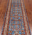 Blue 2' 6" X 9' 9" Super Kazak Handmade Wool Runner Rug - Q25163