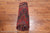 Red 6' 9" X 9' 3" Vintage Persian Heriz Serapi Handmade Wool Rug - Q25170