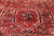 Rust 7' 7" X 10' 5" Vintage Persian Heriz Serapi Hand-Knotted Wool Rug - Q25171