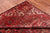 Rust 7' 7" X 10' 5" Vintage Persian Heriz Serapi Hand-Knotted Wool Rug - Q25171