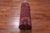 Red 8' 8" X 12' 3" Vintage Persian Heriz Serapi Handmade Wool Rug - Q25172