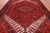 Red 9' 9" X 13' 2" Vintage Persian Heriz Serapi Hand-Knotted Wool Rug - Q25179