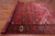 Red 9' 9" X 12' 7" Vintage Persian Heriz Serapi Handmade Wool Rug - Q25180