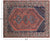 Rust 7' 2" X 9' 0" Vintage Persian Shiraz Handmade Wool On Wool Rug - Q25124