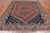 Rust 7' 2" X 9' 0" Vintage Persian Shiraz Handmade Wool On Wool Rug - Q25124