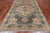 Grey 6' 0" X 8' 9" Persian Heriz Serapi Handmade Wool Rug - Q25182
