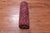 Red 6' 10" X 10' 1" Vintage Persian Heriz Serapi Handmade Wool Rug - Q25186