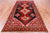Navy Blue 5' 4" X 10' 2" Vintage Persian Handmade Wool Rug - Q25188