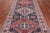Navy Blue 4' 10" X 10' 4" Vintage Persian Handmade Wool Rug - Q25189