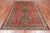 Rust 5' 3" X 7' 11" Vintage Persian Hand Knotted Wool Rug - Q25190