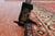 Rust 5' 3" X 7' 11" Vintage Persian Hand Knotted Wool Rug - Q25190