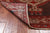 Brown 3' 11" X 11' 6" Vintage Persian Handmade Wool Runner Rug - Q25192