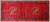 Red 4' 5" X 10' 2" Runner Vintage Persian Handmade Wool Rug - Q25193