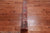 Red 4' 3" X 10' 4" Vintage Persian Heriz Serapi Hand Knotted Wool Runner Rug - Q25194
