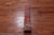 Red 3' 11" X 10' 2" Vintage Persian Hand Knotted Wool Runner Rug - Q25196