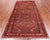 Pink 4' 6" X 9' 2" Vintage Persian Handmade Wool Rug - Q25199