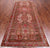 Brown 4' 2" X 10' 5" Runner Vintage Persian Handmade Wool Rug - Q25200