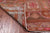 Brown 4' 2" X 10' 5" Runner Vintage Persian Handmade Wool Rug - Q25200
