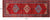 Red 4' 0" X 12' 0" Runner Vintage Persian Handmade Wool Rug - Q25202