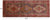 Brown 3' 8" X 10' 6" Runner Vintage Persian Handmade Wool Rug - Q25204