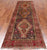 Brown 3' 8" X 10' 6" Runner Vintage Persian Handmade Wool Rug - Q25204
