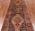 Brown 3' 8" X 10' 6" Runner Vintage Persian Handmade Wool Rug - Q25204