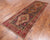 Brown 3' 8" X 10' 6" Runner Vintage Persian Handmade Wool Rug - Q25204