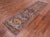 Grey 2' 7" X 9' 1" Super Kazak Hand-Knotted Wool Runner Rug - Q25206