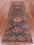 Grey 2' 8" X 9' 0" Runner Super Kazak Handmade Wool Rug - Q25207