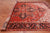 Red 9' 3" X 12' 5" Vintage Persian Heriz Serapi Hand-Knotted Wool Rug - Q25209