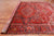 Red 10' 1" X 12' 7" Vintage Persian Heriz Serapi Hand Knotted Wool Rug - Q25210