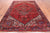 Rust 7' 8" X 10' 9" Vintage Persian Heriz Serapi Hand-Knotted Wool Rug - Q25211